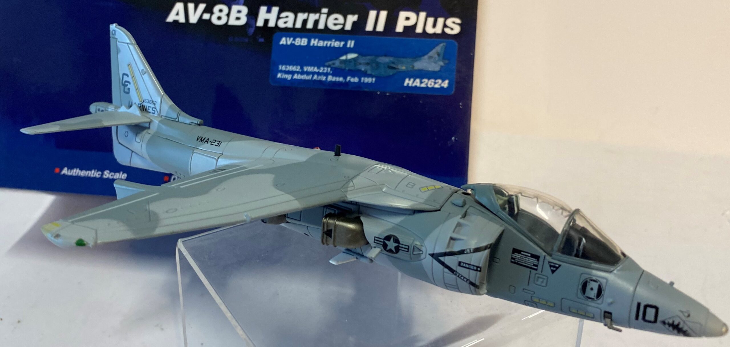 Hobby Master AV8B Harrier11 Plus 1:72 #2624 Hm81 - Big Bill's Die Cast