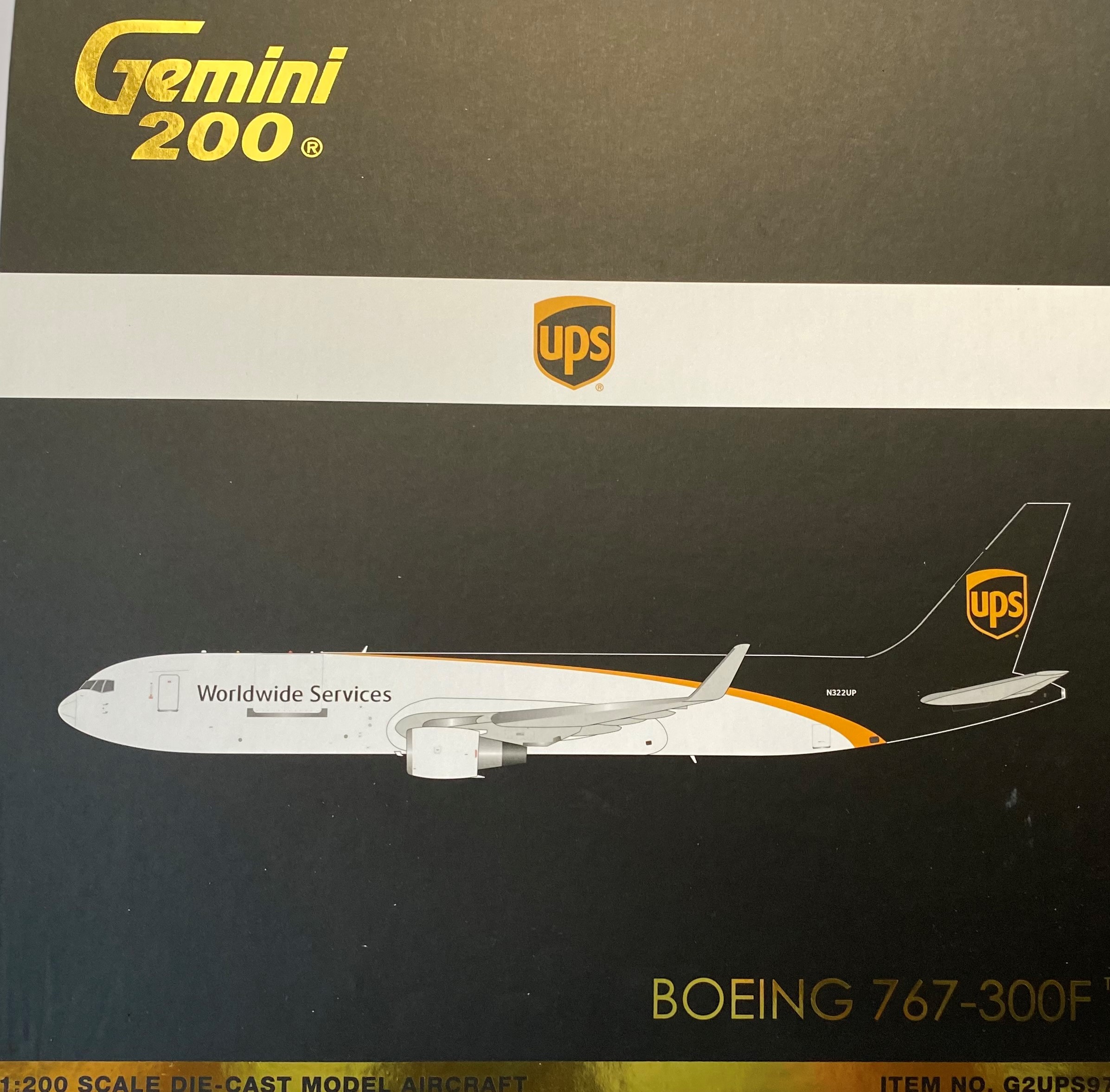 Gemini Boeing 767-300F (UPS) 1:200 - Big Bill's Die Cast