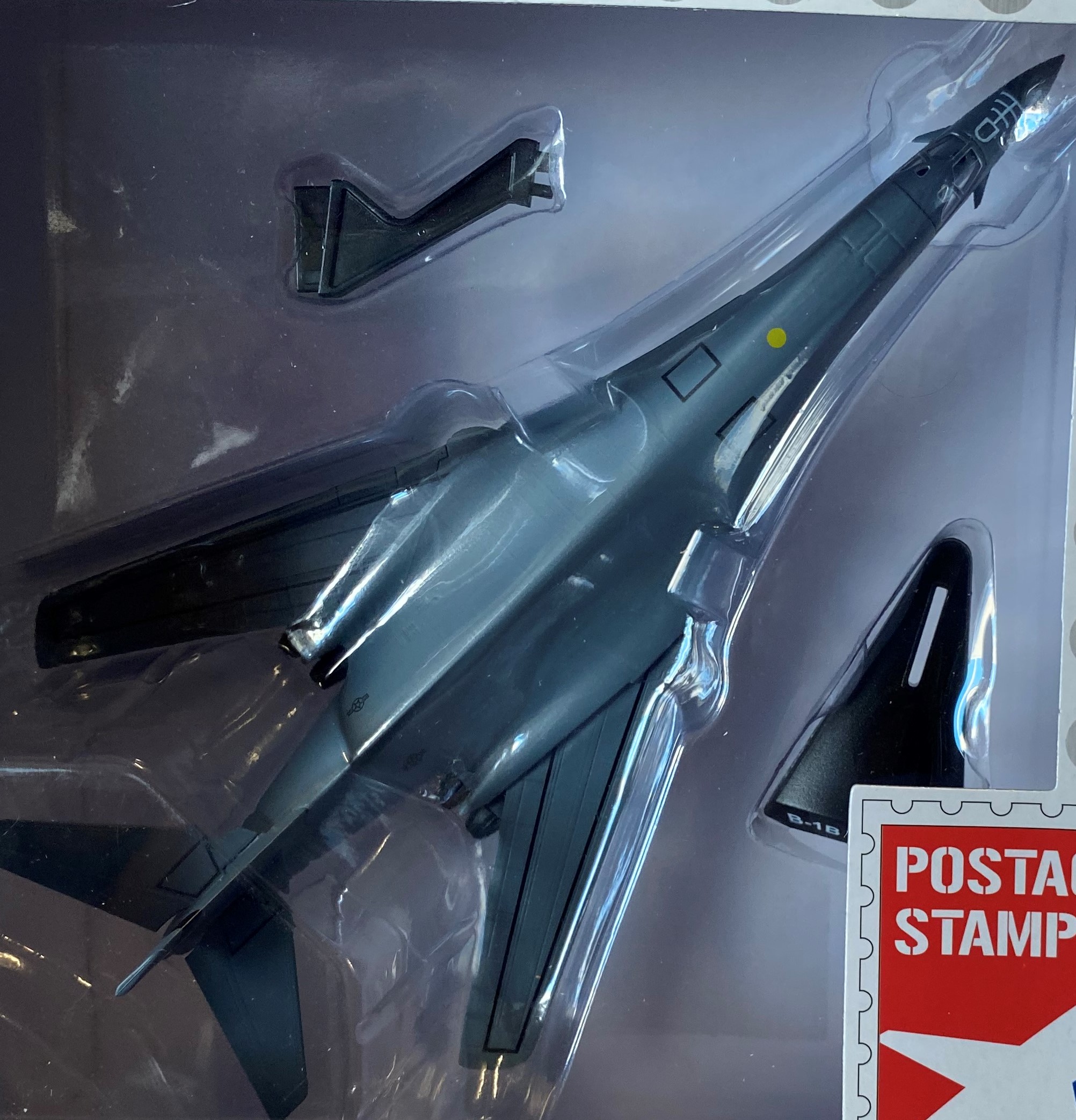 Postage Stamp B-1B Lancer "Boss Hawg" - Big Bill's Die Cast