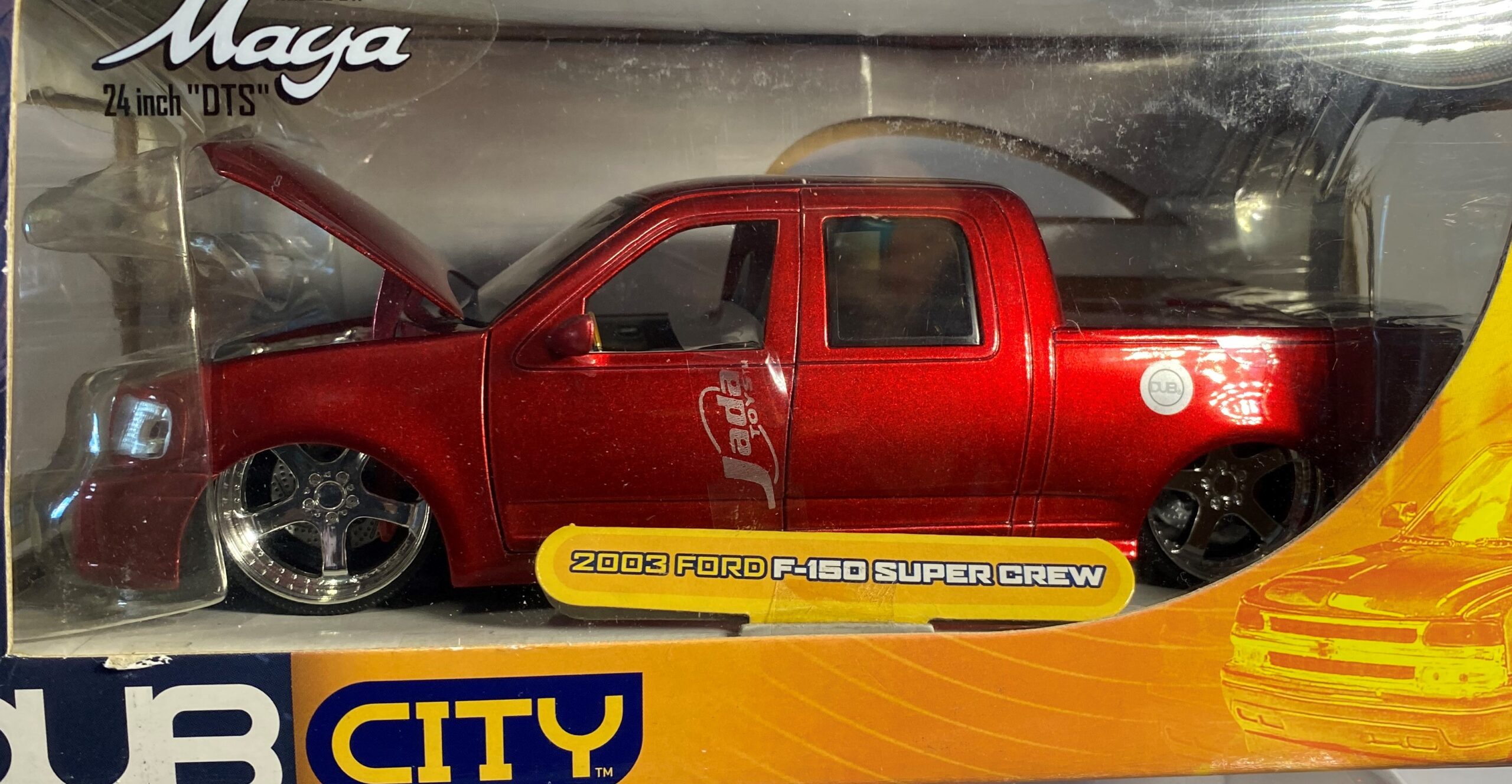 JADA (DUB CITY) '03 Ford F-150 Super Crew 1:24 - Big Bill's Die Cast