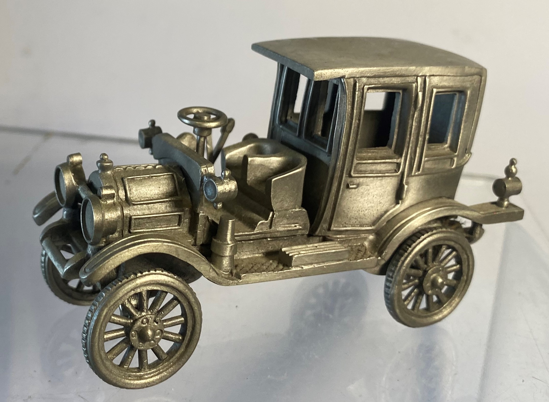 Danbury Mint '12 Packard (pewter) 1:43 Md. In England - Big Bill's Die Cast